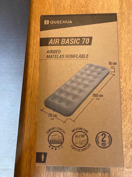 Buy & Sell Blackfriars Central London - Photos for Inflatable mattress and camping chair