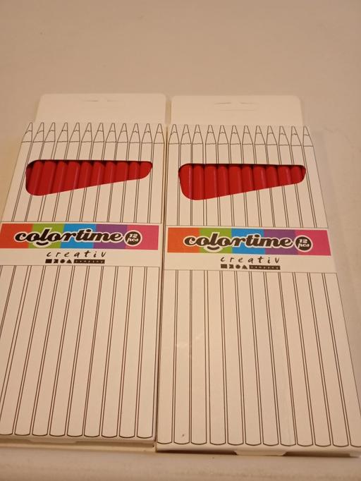 Classes Horncastle East Lindsey - Photos for 2 boxes of Red colour pencils