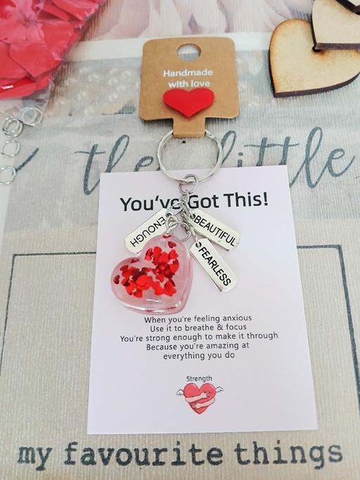 Buy & Sell Sutton-in-Ashfield Ashfield - Photos for Handmade 'full of love' keyring charm gift