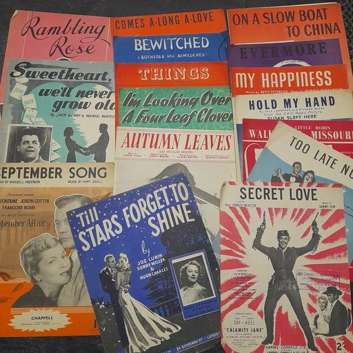 Buy & Sell Preston South Ribble - Photos for 🎼 SHEET MUSIC 1940s / 1950s