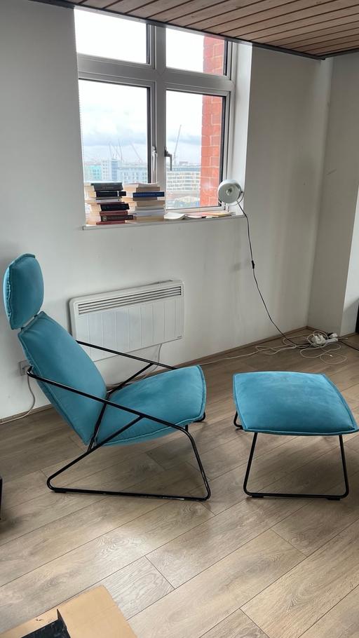 Buy & Sell Pudding Mill Lane East London - Photos for Vintage Carl Öjerstam 1999 Armchair & Ottoman