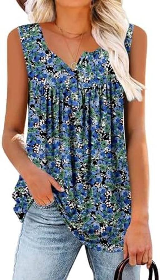 Buy & Sell Wythenshawe Manchester - images_alt_text Chequzon Blazes Women's Loose Sleeveless V Ne