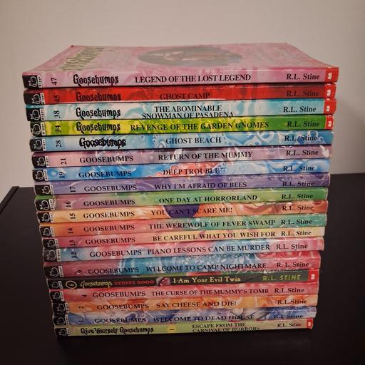 Buy & Sell Kingsbury North West London - Photos for 19 Vintage Goosebumps Books
