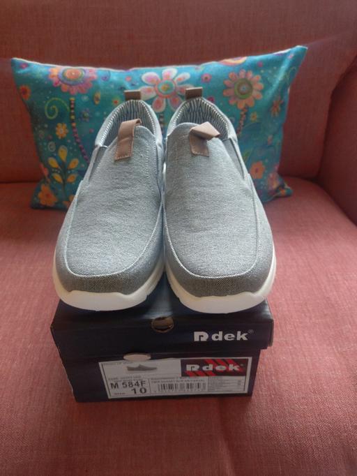 Buy & Sell Wadebridge Cornwall - Photos for Mens slip on casual canvas shoe size 10