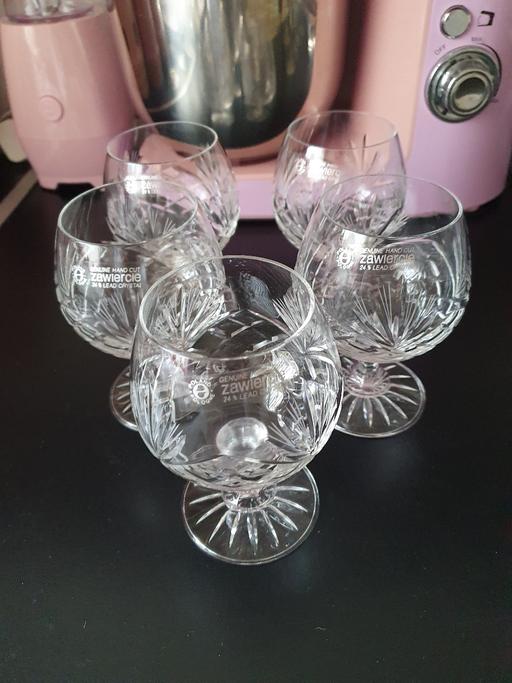 Buy & Sell Upper Gornal Dudley - Photos for vintage crystal brandy glasses x 5