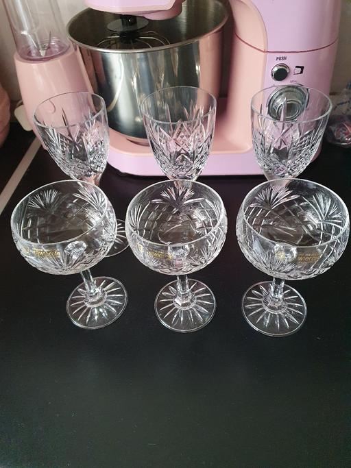 Buy & Sell Upper Gornal Dudley - Photos for vintage crystal glasses x 6