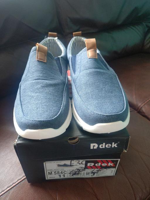 Buy & Sell Gonvena Cornwall - Photos for Mens slip on casual canvas shoe size 11