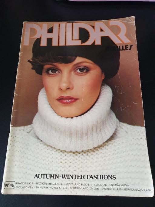 Classes Upper Gornal Dudley - Photos for vintage phildar knitting book