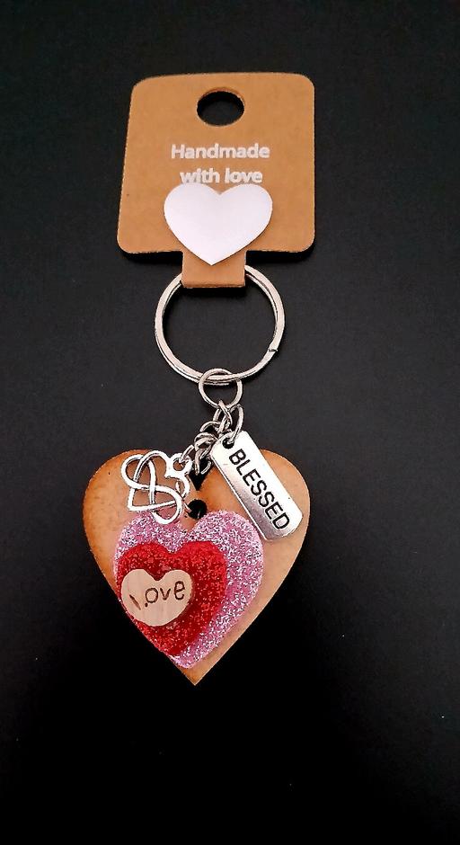 Buy & Sell Sutton-in-Ashfield Ashfield - Photos for handmade wooden love hearts keyring charm