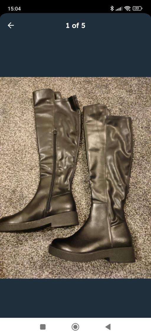 Buy & Sell Orrell Park Liverpool - Photos for NEW M&S LEATHER BOOTS SIZE 3 WIDE FIT
