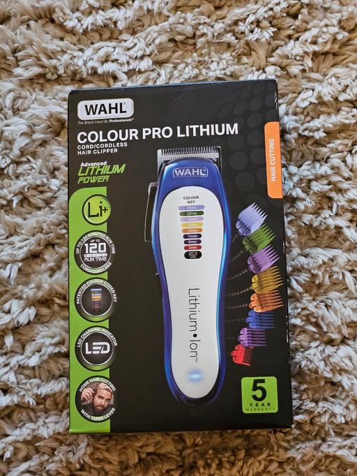 Buy & Sell Nunhead South East London - Photos for Wahl Colour Pro Lithium cordless hair clipper