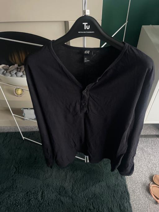 Buy & Sell Walsall Wood Walsall - Photos for Men’s black long sleeved top size l