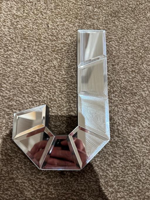 Buy & Sell New Eltham South East London - Photos for Large silver mirrored J letter