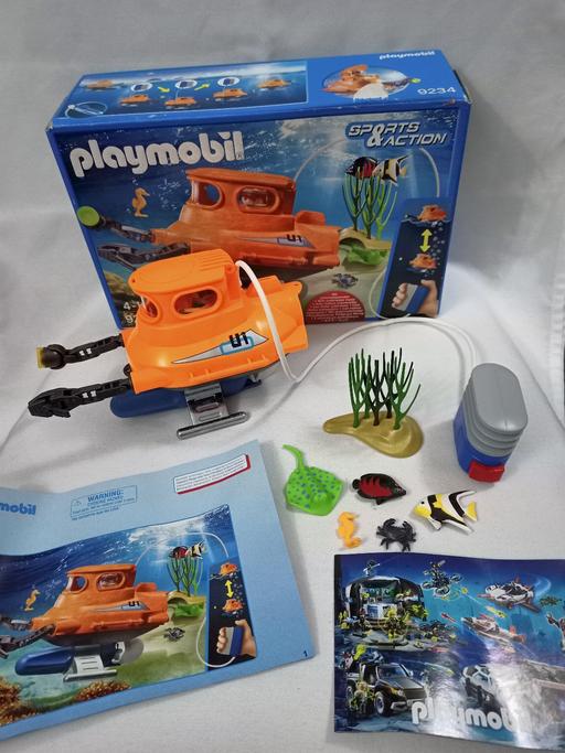 Buy & Sell Hall Green Birmingham - Photos for PLAYMOBIL 9234 U-BOAT SUBMERSIBLE.