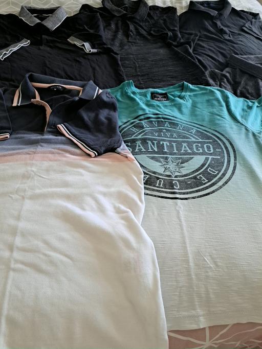 Buy & Sell Rassau Blaenau Gwent - Photos for Bundle 5 mixed polo & T shirts small mens