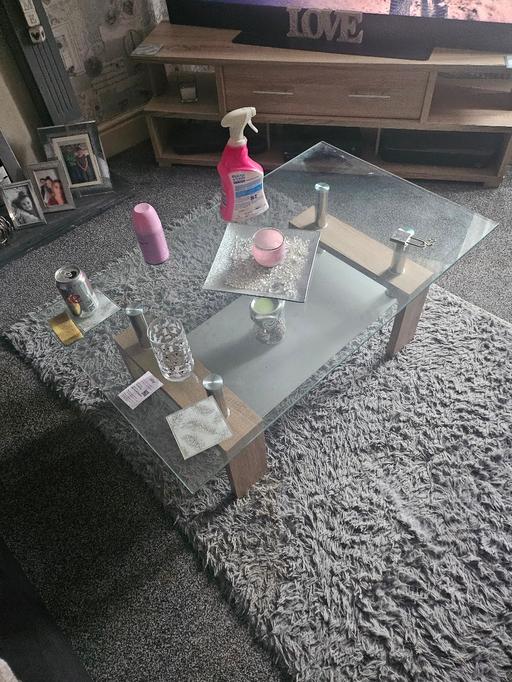 Buy & Sell Woodsetton Dudley - Photos for glass coffee table oak