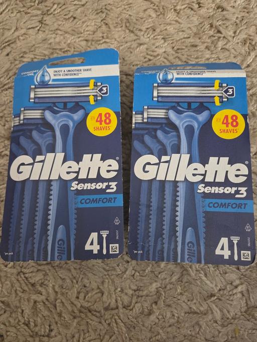 Buy & Sell Barbican Central London - Photos for 2 packs of Gillette sensor 3 comfort