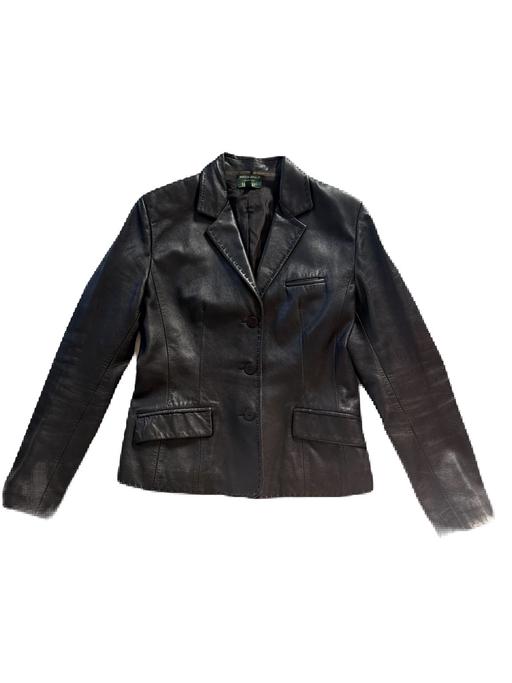 Buy & Sell Gunnersbury West London - Photos for Hobbs black leather jacket size 12