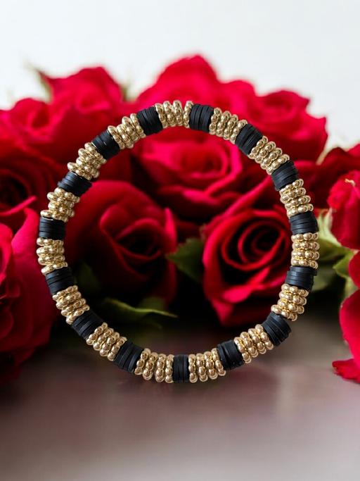 Buy & Sell Georgetown Blaenau Gwent - Photos for Handmade Lady's elasticated beaded black clay