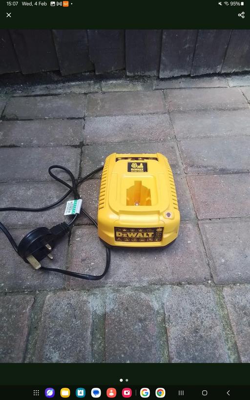 Buy & Sell Allhallows Medway - Kent - Photos for Dewalt battery charger