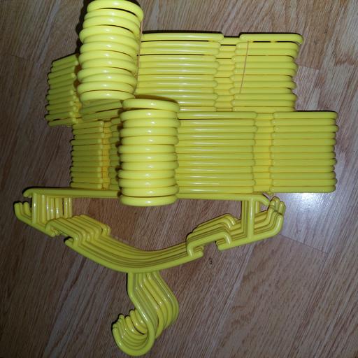 Buy & Sell Ocker Hill Sandwell - Photos for joblot kids coat hangers yellow x 30 hangers