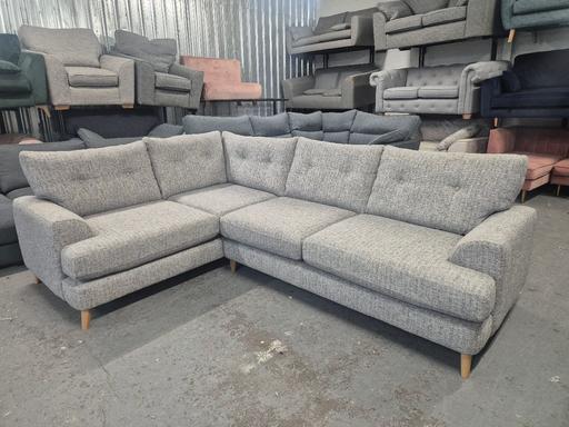 Buy & Sell Wolverhampton West Midlands - Photos for Next Parker Chunky Boucle Grey Corner Sofa