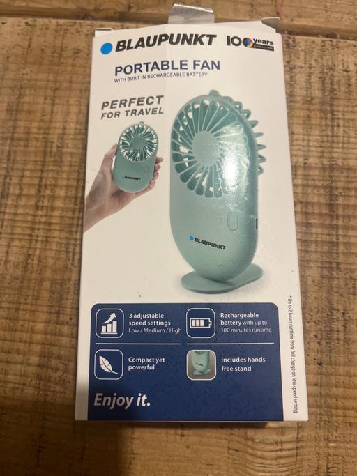 Buy & Sell Cadeby Doncaster - Photos for New boxed portable rechargeable fan