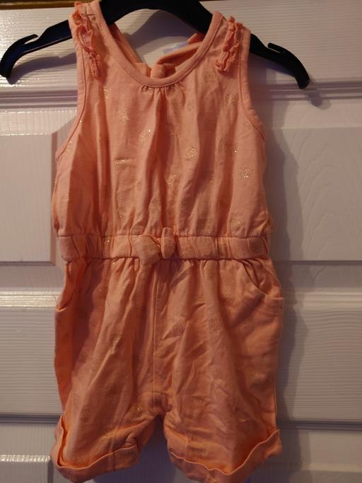 Buy & Sell Long Whatton North West Leicestershire - Photos for Baby girls pink playsuit size 3-6 months