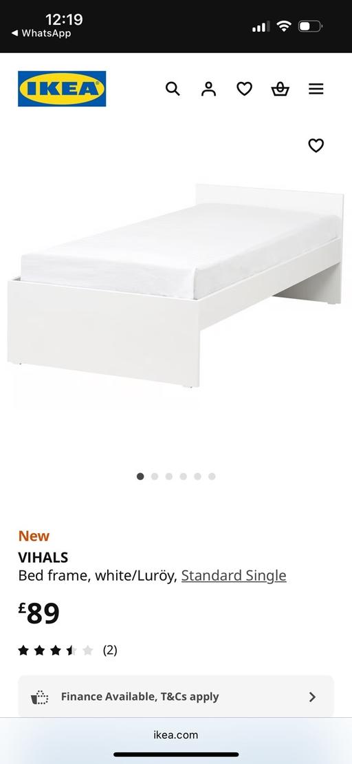 Buy & Sell Norbury South West London - Photos for IKEA bed frame