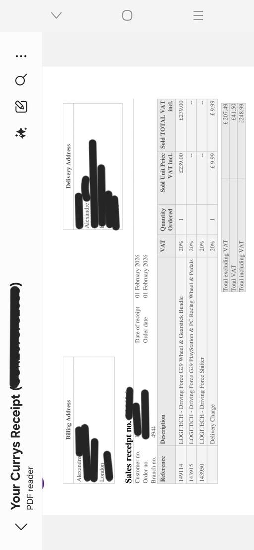 Buy & Sell Thornton Heath Croydon - Photos for Logitech wheel G29 + shifter