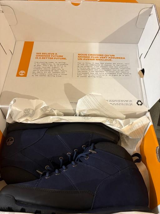 Buy & Sell Watford Three Rivers - Photos for Navy timberland boots size 10 brand new