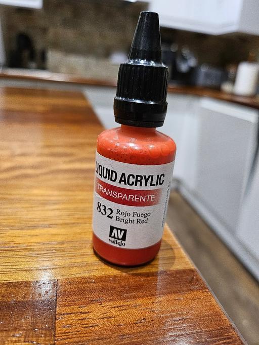 training Bradmore Wolverhampton - Photos for New Liquid Acrylic Red