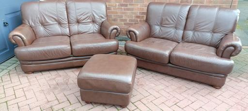 Buy & Sell Cheslyn Hay South Staffordshire - Photos for 2 x Modern Leather Sofas