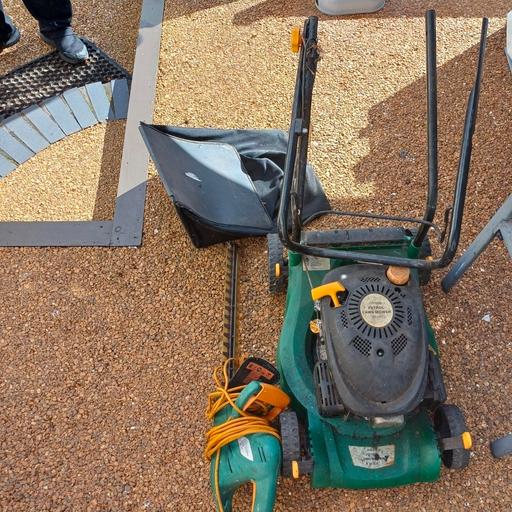 Buy & Sell Hill Top Sandwell - Photos for petrol lawn mower and electric hedge trimmers
