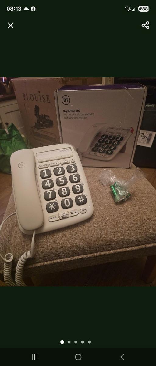 Buy & Sell Pensnett Dudley - Photos for BIG BUTTON LANDLINE PHONE