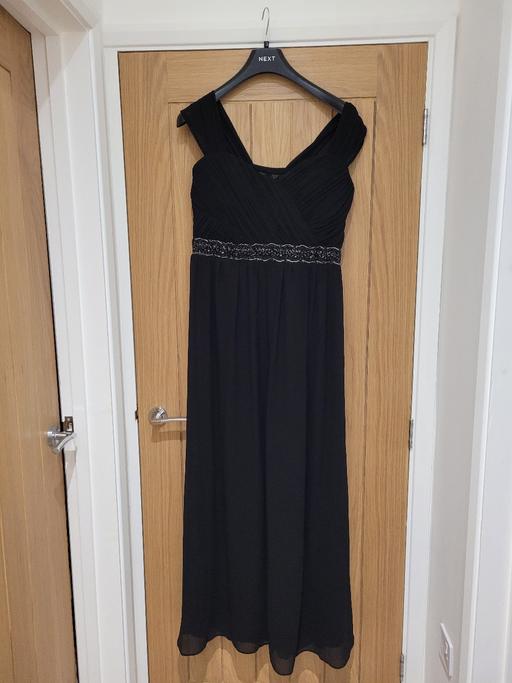 Buy & Sell Ibstock North West Leicestershire - Photos for Long black evening/occasion size 20 dress