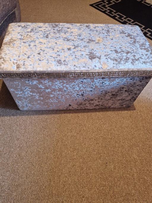 Buy & Sell Leicester City Centre Leicester - Photos for crushed velvet ottoman box