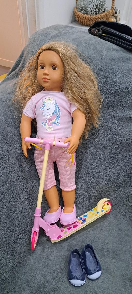 Buy & Sell Four Oaks Birmingham - Photos for Our Generation Doll with scooter