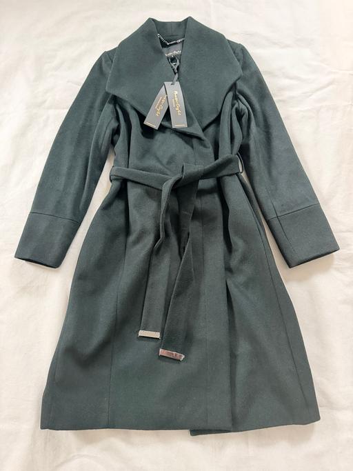 Buy & Sell Gunnersbury West London - Photos for Phase eight dark green wool coat size 14 New