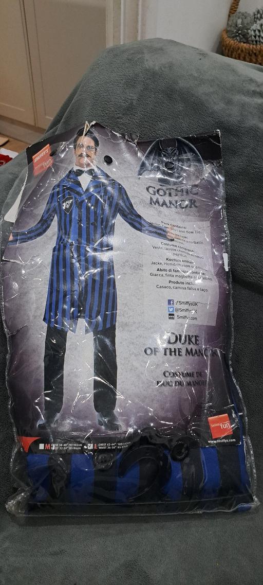Buy & Sell Sutton Coldfield Birmingham - Photos for Duke of the Manor costume Size L