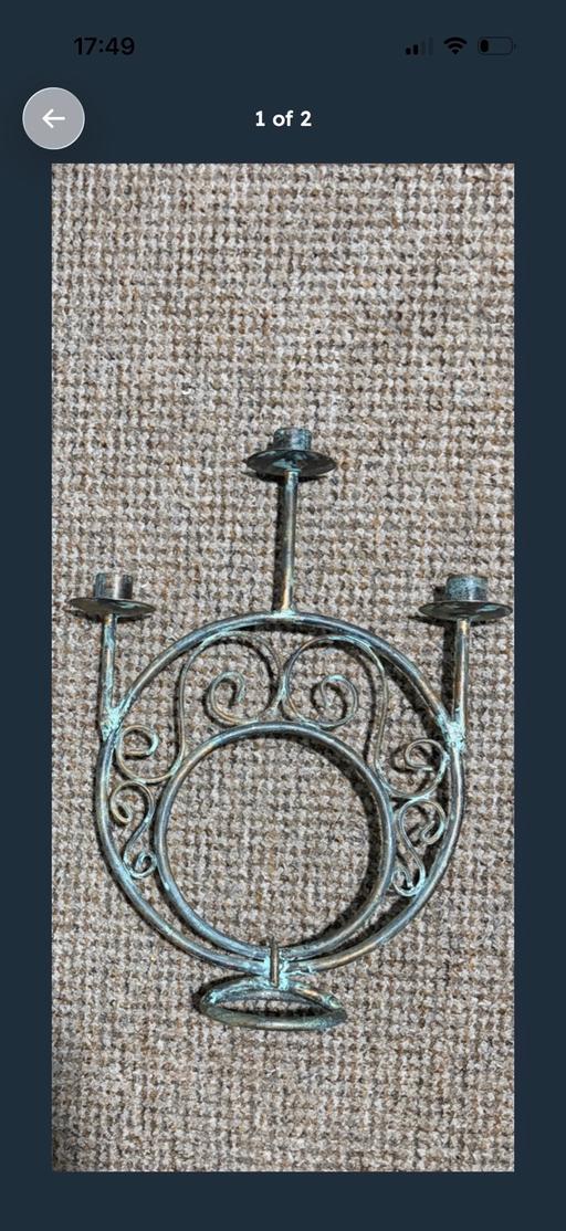 Buy & Sell Kidbrooke South East London - Photos for Art nouveau candle stick holder