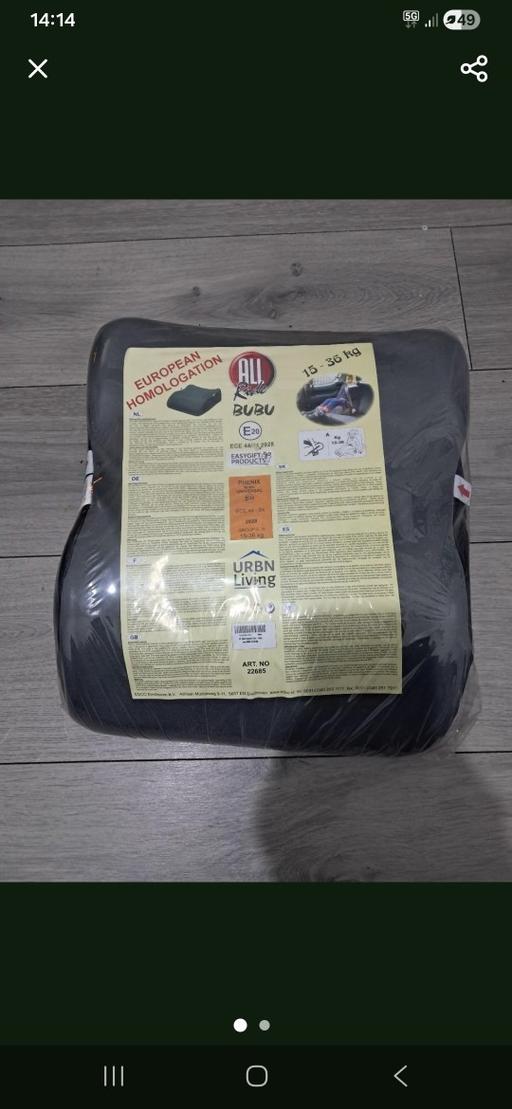 Buy & Sell Hamstead Industrial Estate Birmingham - Photos for CAR BOOSTER SEAT