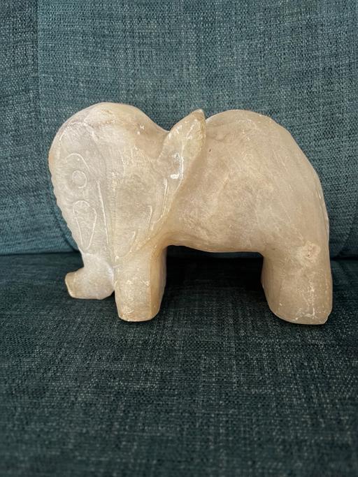 Buy & Sell Kidbrooke South East London - Photos for Large white marble elephant hand calfed