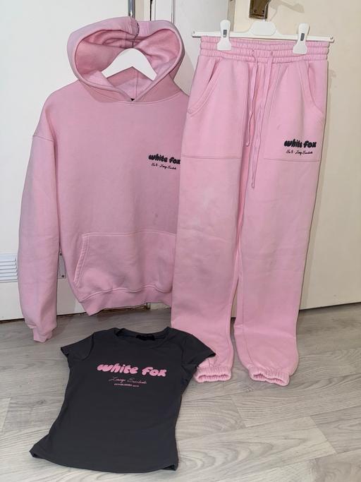 Buy & Sell Colney Hatch North London - Photos for White Fox Pink Tracksuit 3 Piece Size XXS/XS