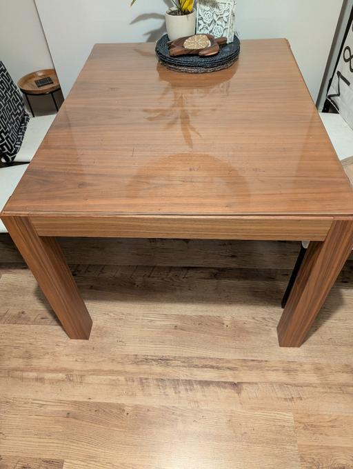 Buy & Sell Upton South East London - Photos for Extendable walnut dining table (seats 4-10)