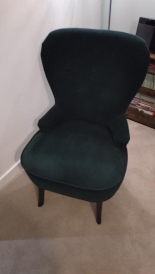 Buy & Sell Kexbrough Barnsley - Photos for IKEA Remsta tallmyra armchair dark green