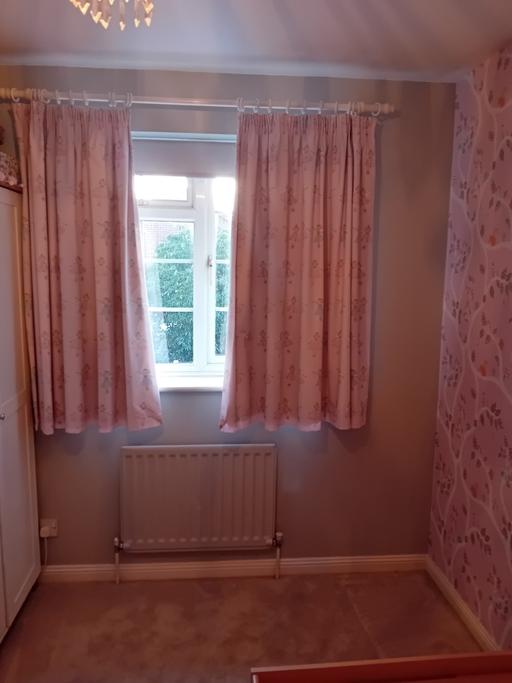 Buy & Sell Park Gate Fareham - Photos for Pink curtains with a cute fairy pattern.