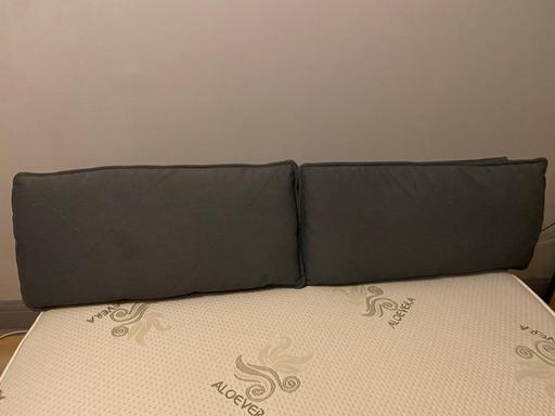 Buy & Sell Greenhithe Dartford - Photos for IKEA MALM Headboard Cover With 2 Pillows