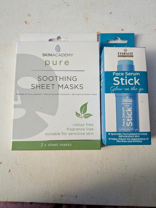 Buy & Sell Georgetown Blaenau Gwent - Photos for Skin academy 2 x pure soothing sheet masks an