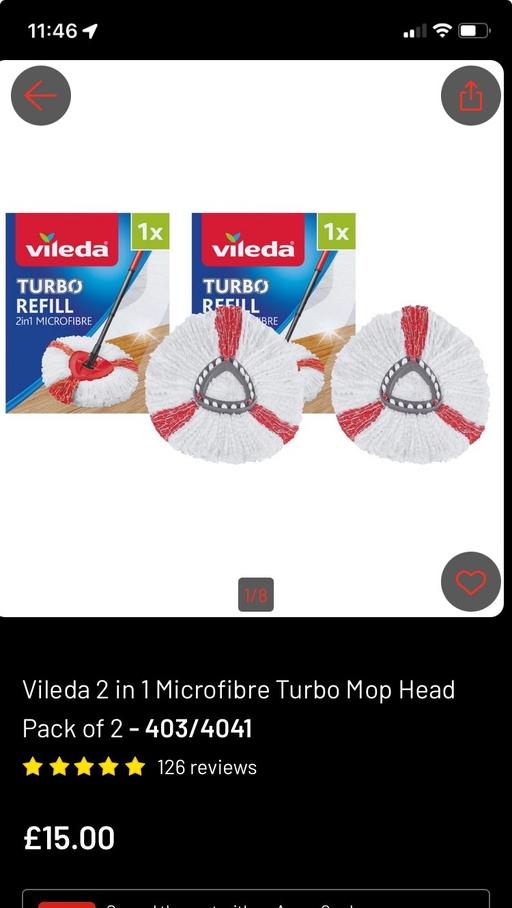 Buy & Sell New Eltham South East London - Photos for Mop heads